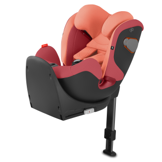 The carseat Convy-Fix in the color Rose Red