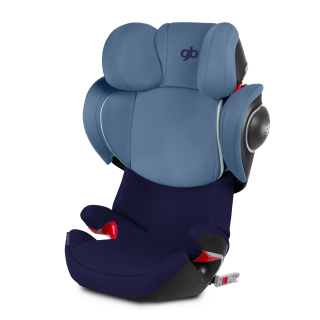 The carseat Elian-Fix in the color Sapphire Blue