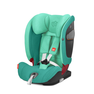 gb Gold Kinder-Autositz Everna-Fix, Für Autos mit ISOFIX Gruppe 1/2/3 (9-36  kg), Ab ca. 9 Monate bis ca. 12 Jahre, London Grey : : Baby